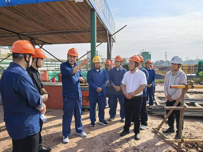 傅利才、、郭春建到化工园区项目现场发展节前安全查抄(图1)