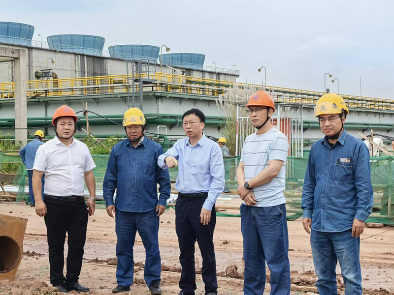 傅利才、、郭春建到化工园区项目现场发展节前安全查抄(图2)
