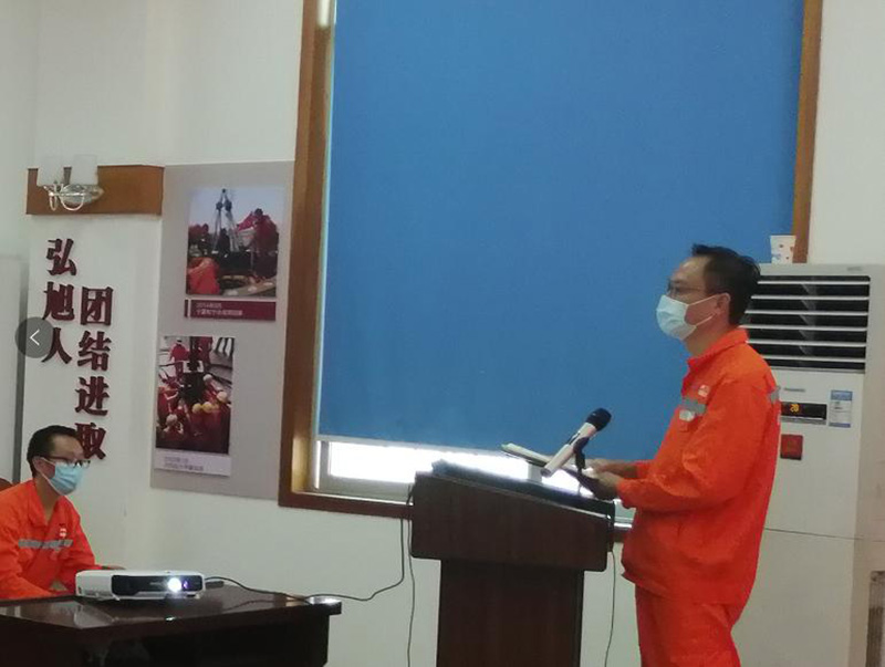 弘旭公司召开2021年阶段性出产经营分析会(图4)