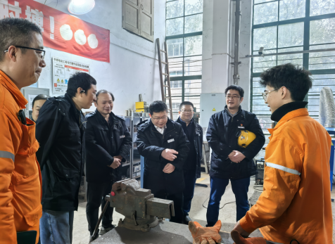 泸天化股份公司到弘旭公司调研领导工作